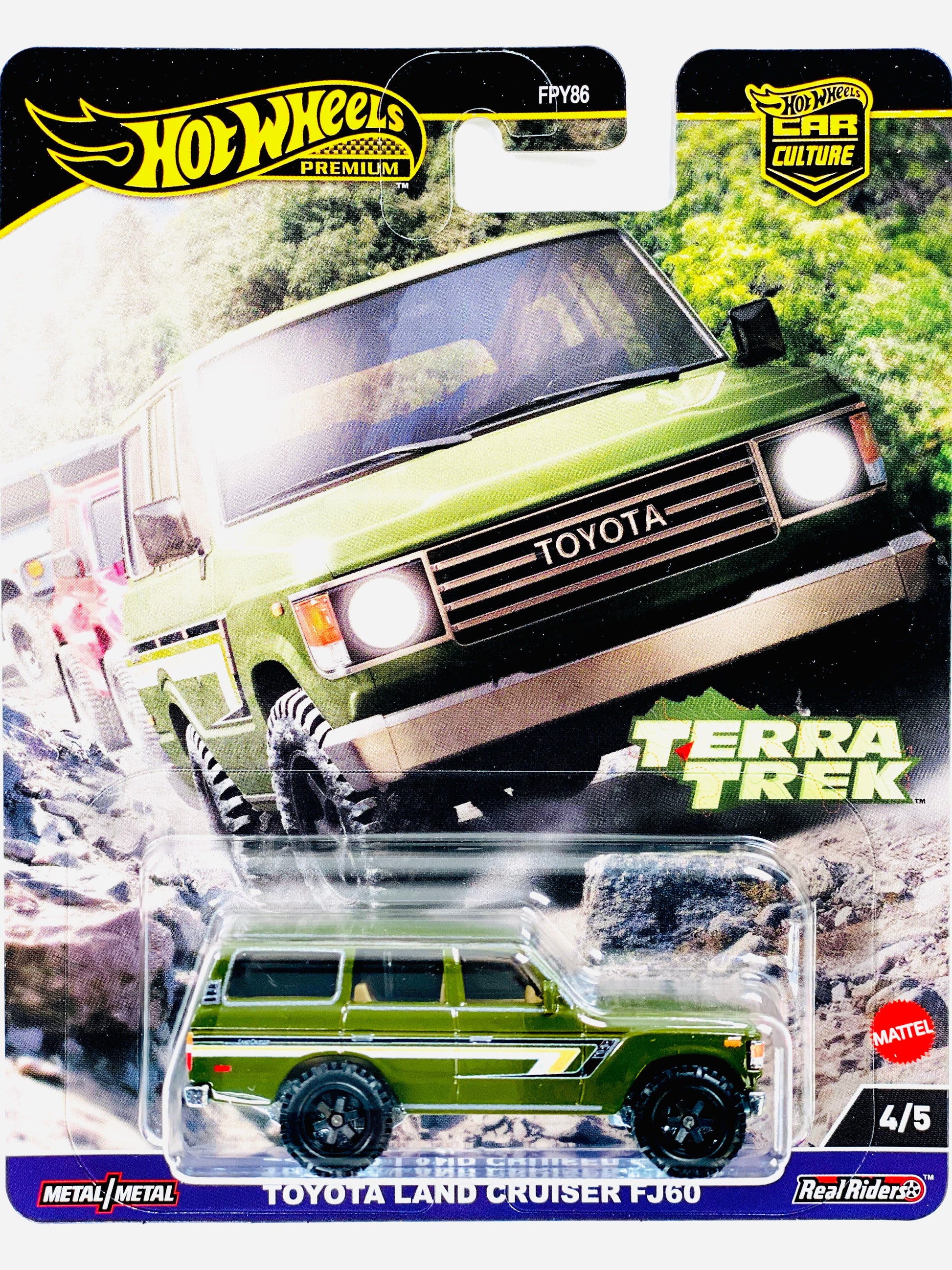 Hot Wheels 2024 Terra Trek Case C Toyota Land Cruiser FJ60