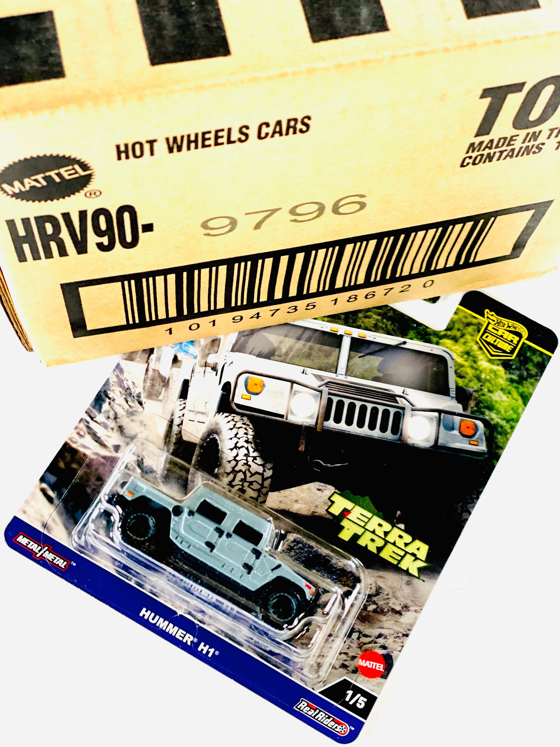 Hot Wheels 2024 Car Culture Hummer H1 Factory Sealed Solid Pack (10 Cars)