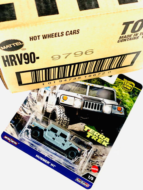 Hot Wheels 2024 Car Culture Hummer H1 Factory Sealed Solid Pack (10 Cars)